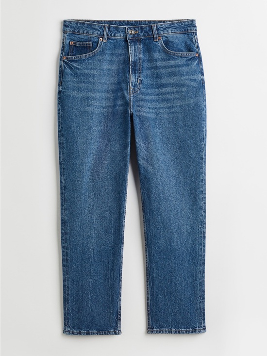H&M Denim - H&M high rise slim straight ankle jeans size 10